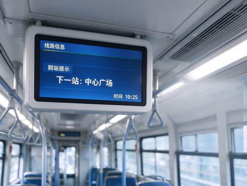 公交车载